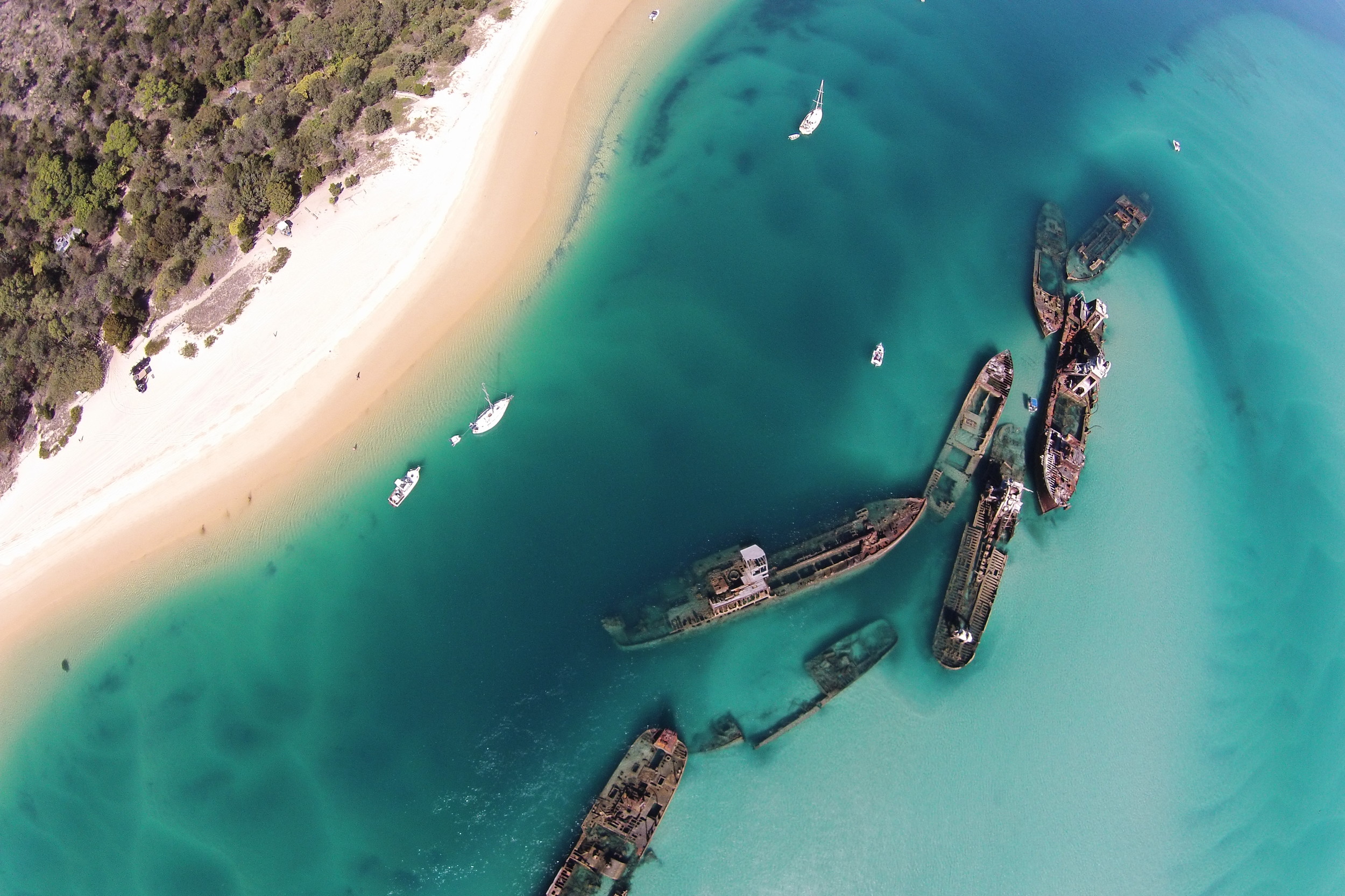Shipwrecks in QLD