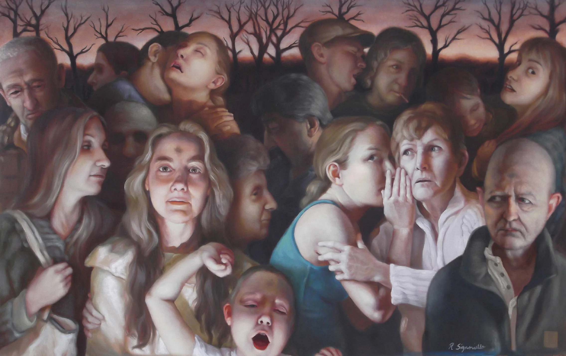 The Accountable , 2013, Oil on Linen, 48x30