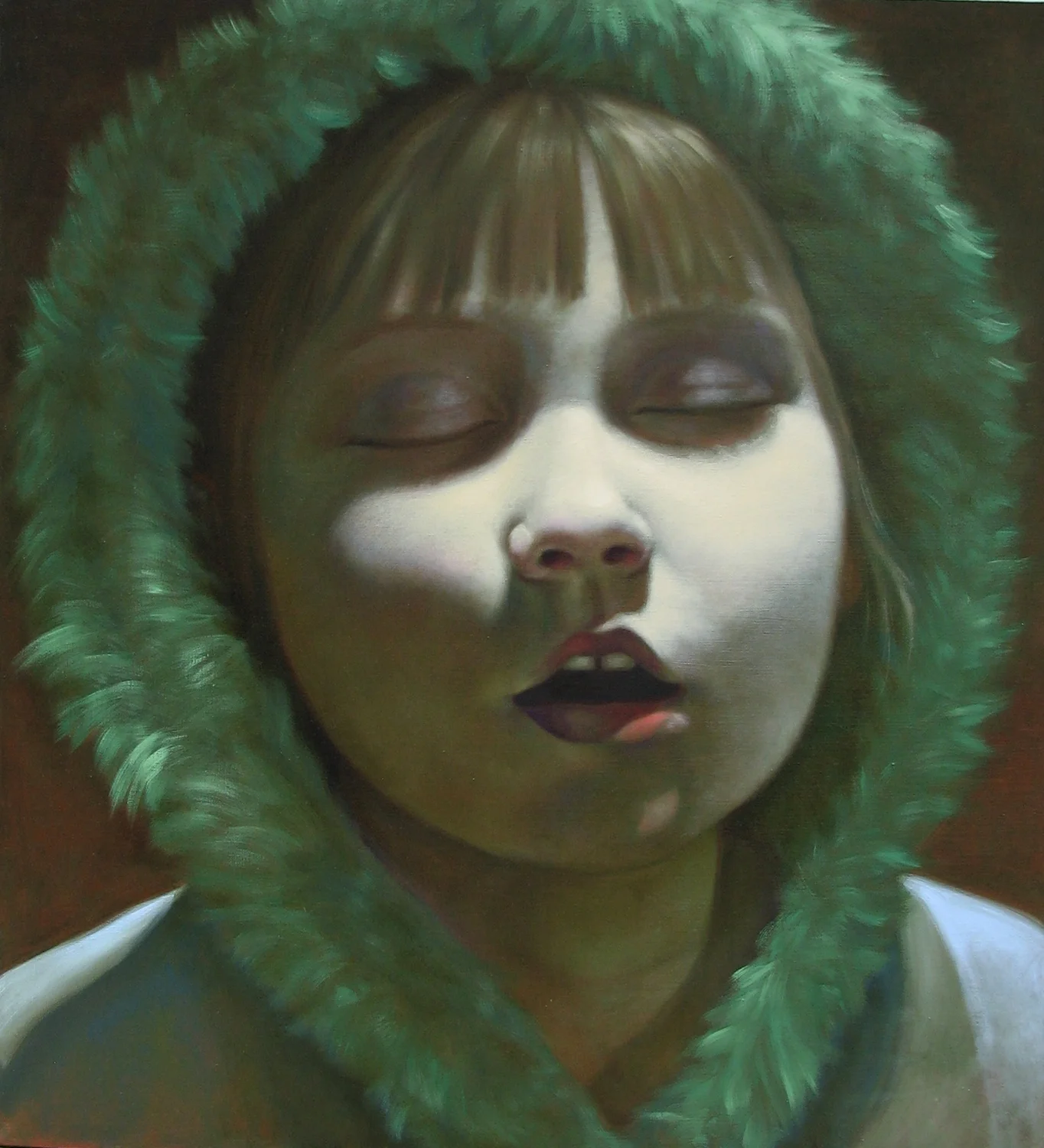 The Pretender , 2014, oil on canvas, 40x44