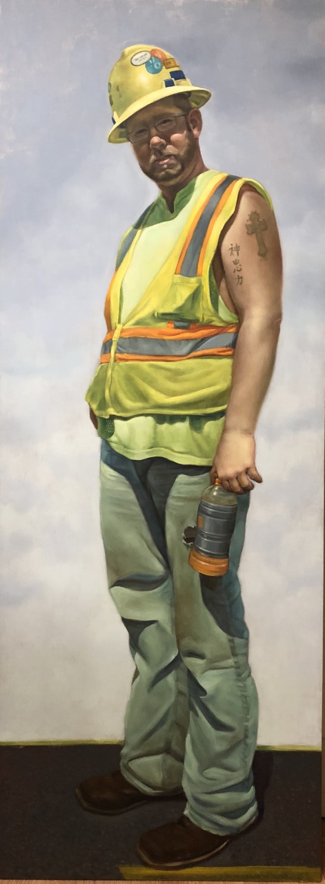 Brandon, 30x80 oil on panel