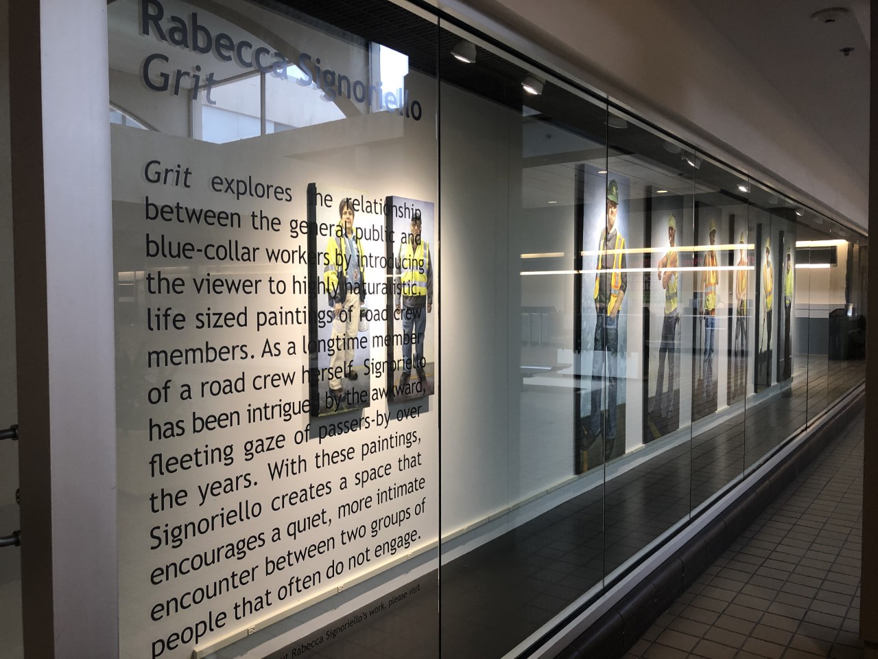 Installation of Grit at The Pittsburgh International Airport