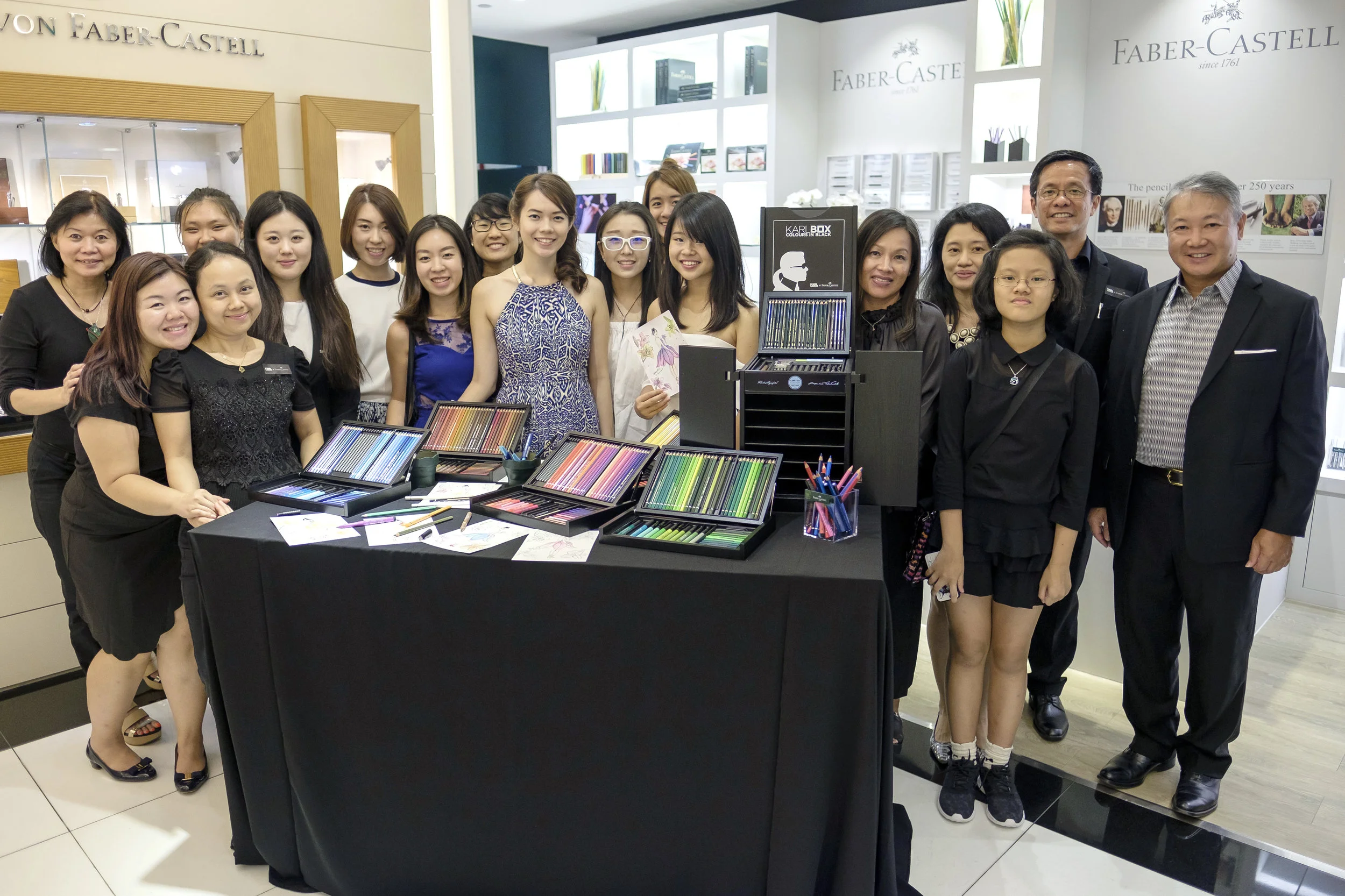Attendees of the event.