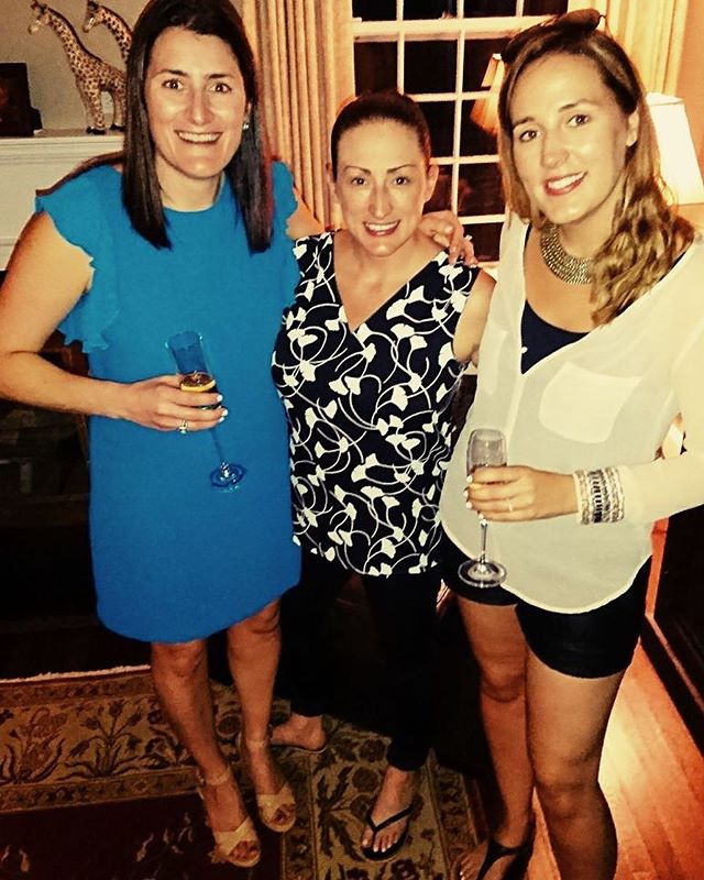 Forever lucky to be caught in the middle with these two beauties #mysisters β€οΈ @nicola.m.fraser @mskatiebyrne