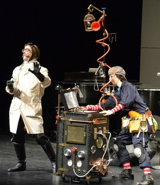 Harrisburg Symphony Orchestra (2012) THE TOY SYMPHONY Michael as Professor Tympanimun Sara as Francis the mechanic