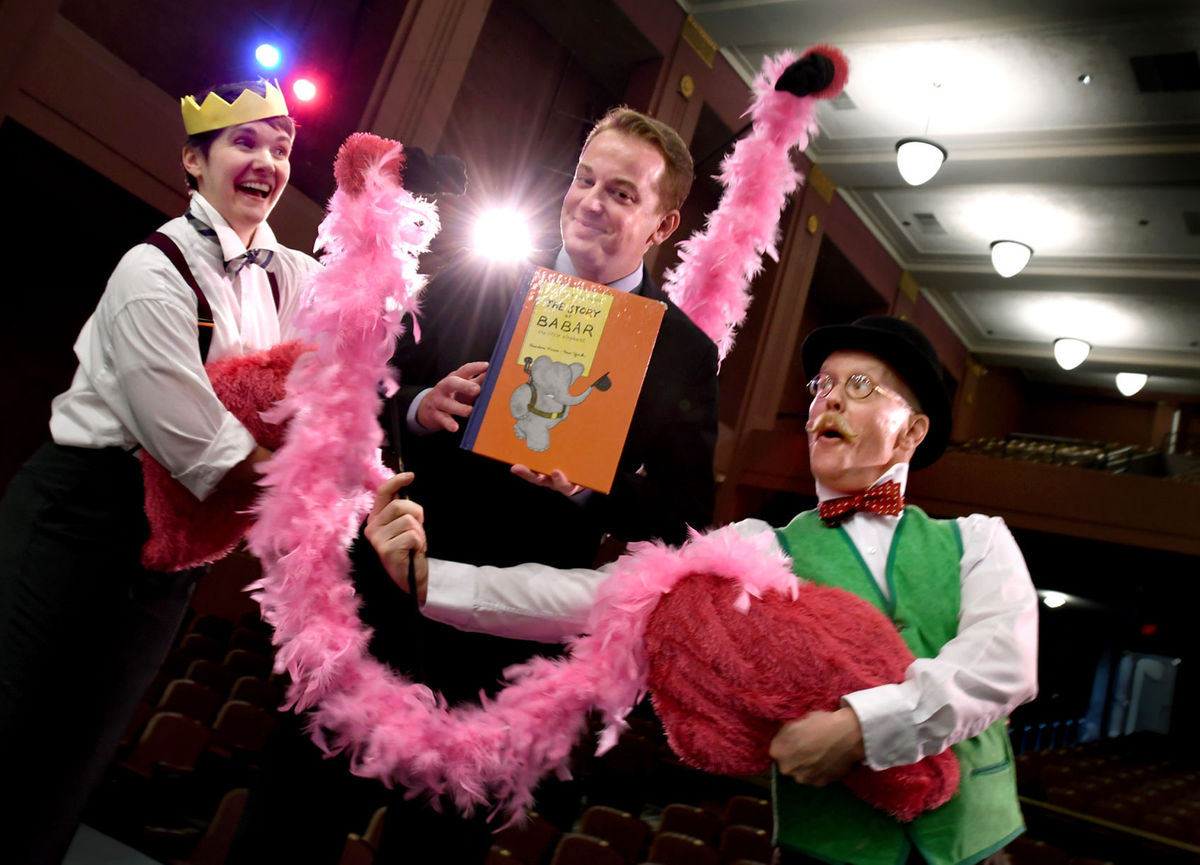 Missoula Symphony Orchestra (2017) THE STORY OF BABAR & TUBBY THE TUBA Kimberly Schroeder, actor Steven Jarvi, conductor Michael Boudewyns, actor