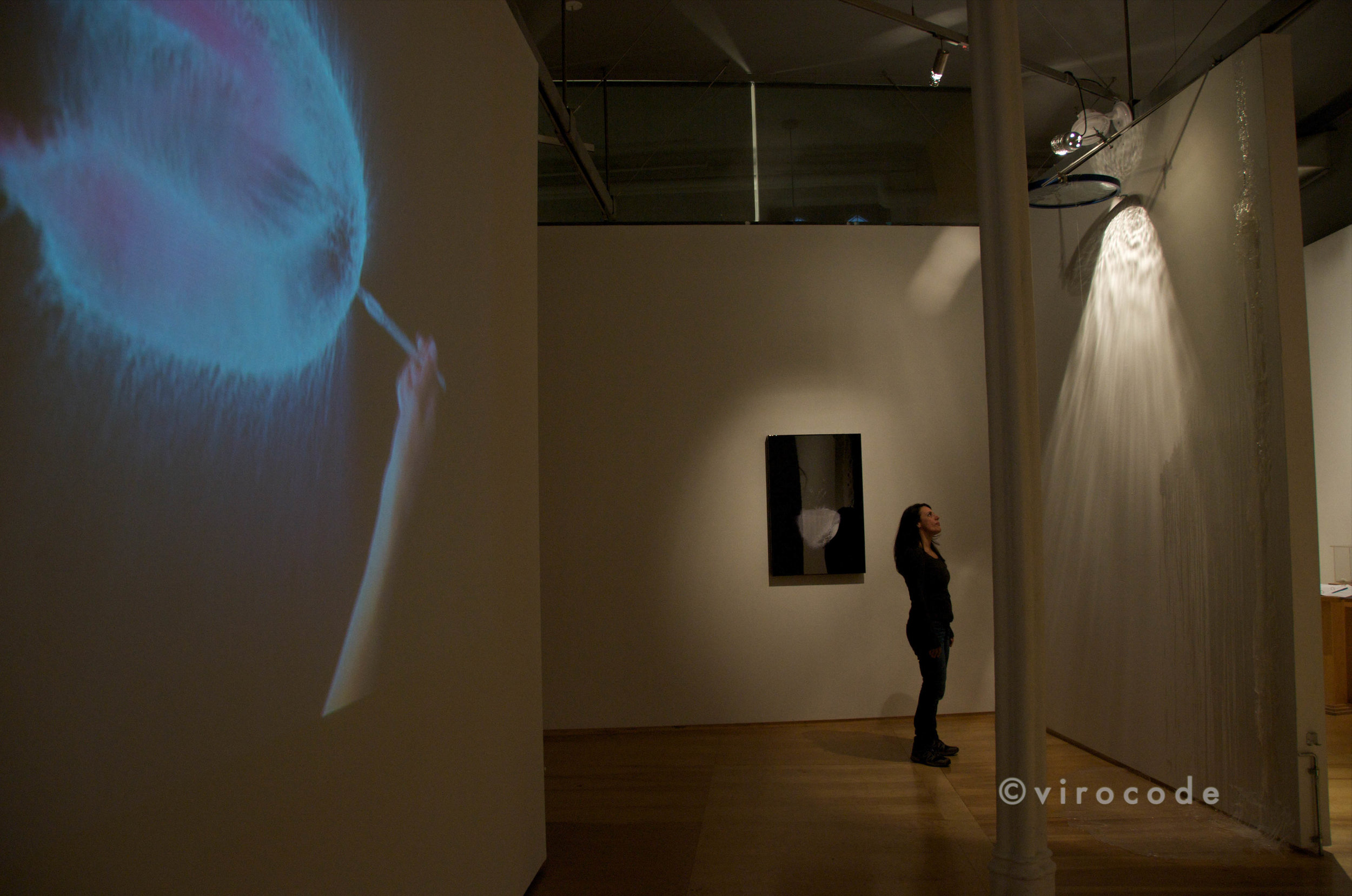 An Improbable Waveform installation view Hallwalls Contemporary Arts Center