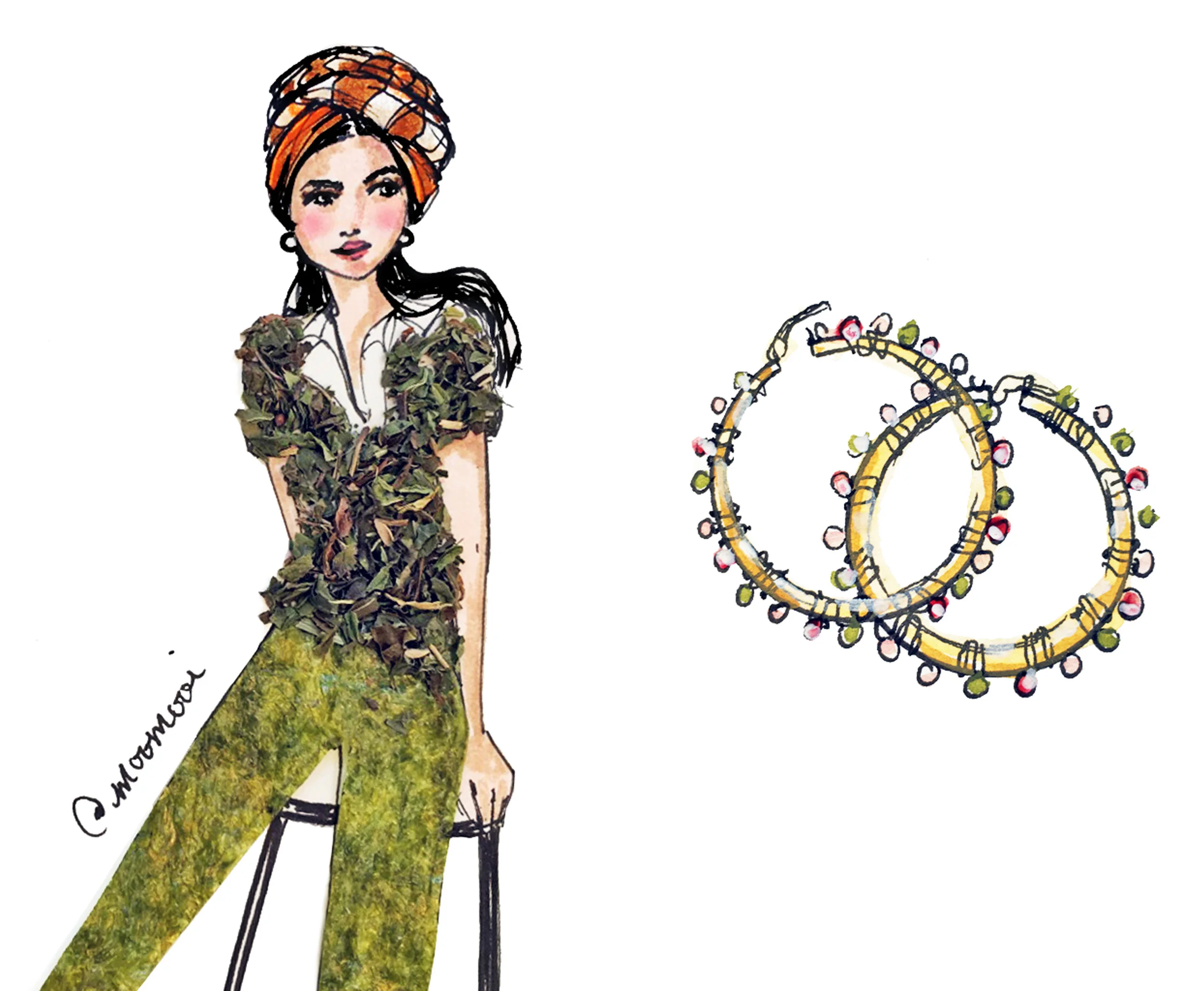 Seaweed Flake Femme for Strasburgo Tokyo 