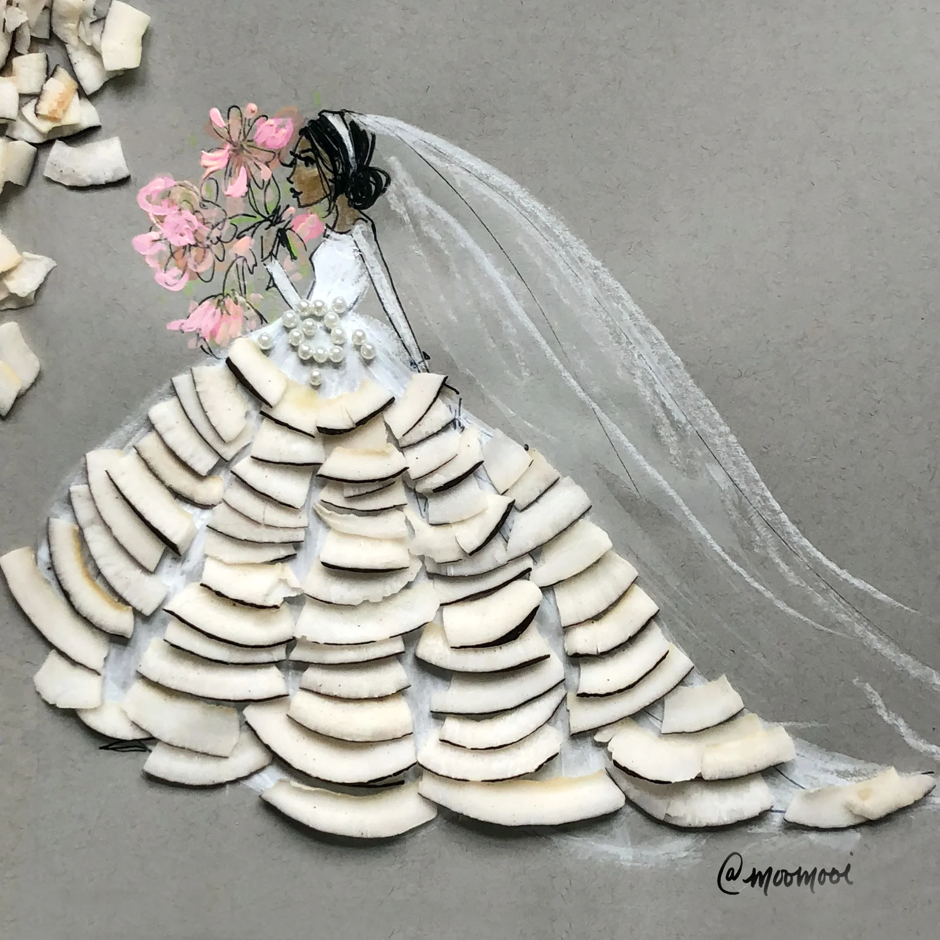 coconut bride