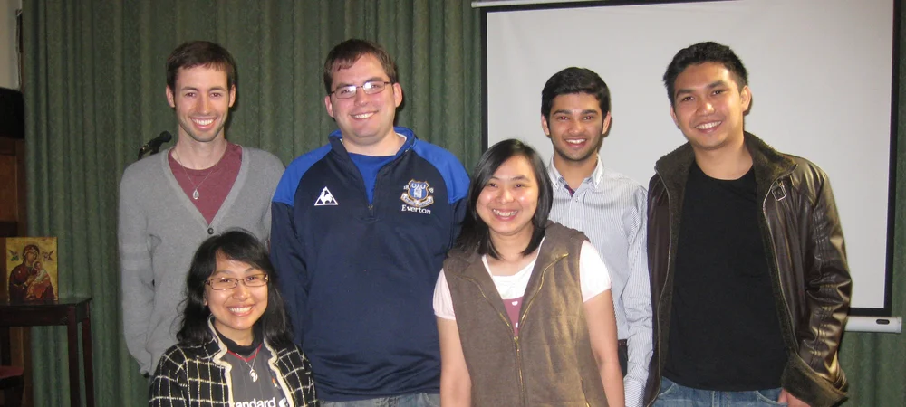 Left to right: Patrick (USA), Lisa (Indonesia), Adam (USA), Ikah (Indonesia), Edrich (Portuguese), Andry (Indonesia)