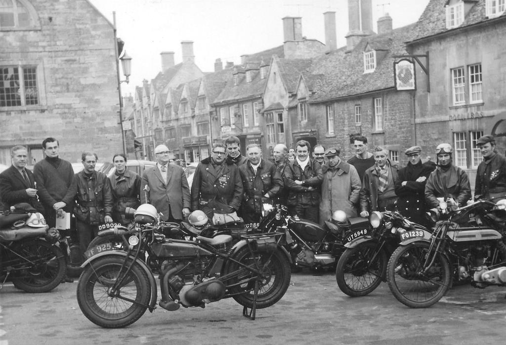 A fabulous image from those first days of the Club - Some of these riders are still active club members too..