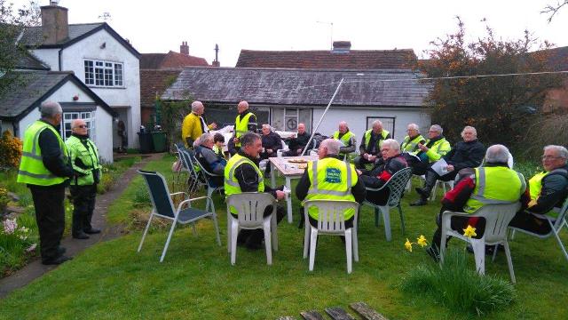 Time for Tea and Medals after another successful Wrinkley Run on 14th April 2016