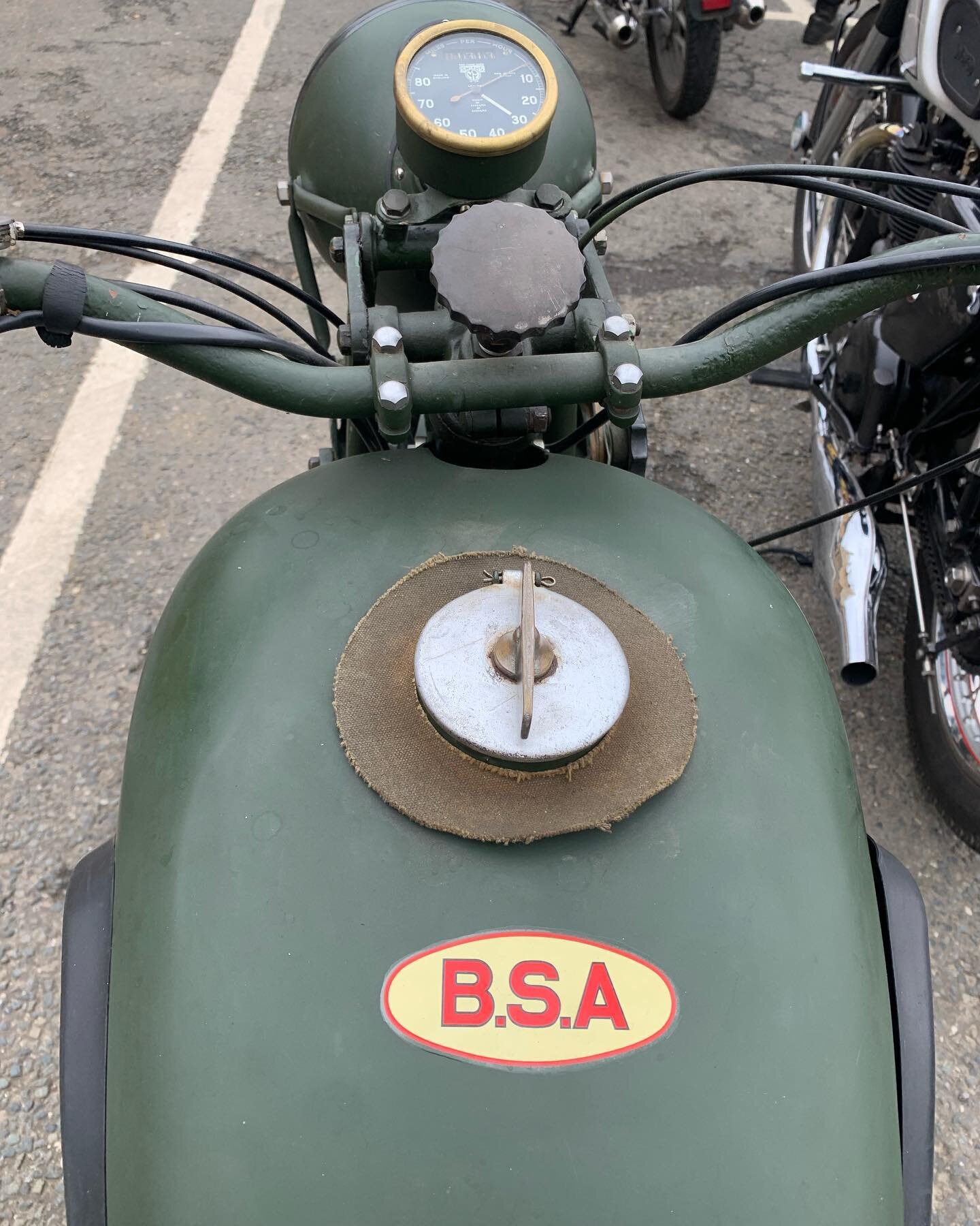 WD BSA out on our Bluebell run today. 
@bsamotorcyclesofficial 
@bsamotorcycles
