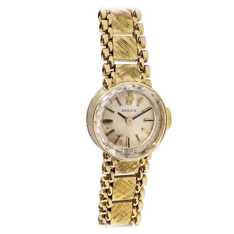 Formand Rund Susteen Rolex Vintage Ladies Mechanical Bracelet Watch with Original Certificate —  N. GREEN AND SONS