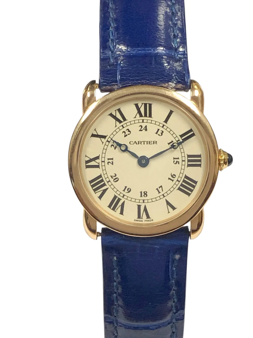 Cartier Ronde Solo 2889 Mid Size Rose Gold Quartz Wrist Watch