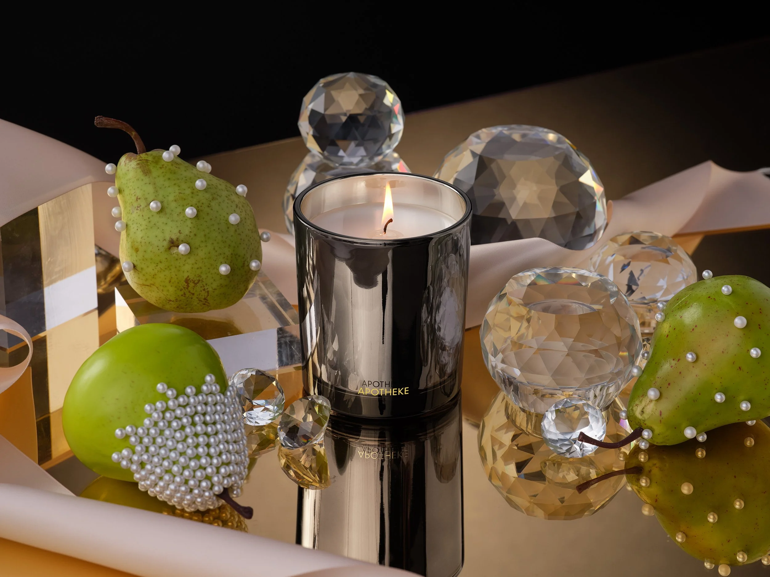 Styled Scene - Lux scented candle arrangement