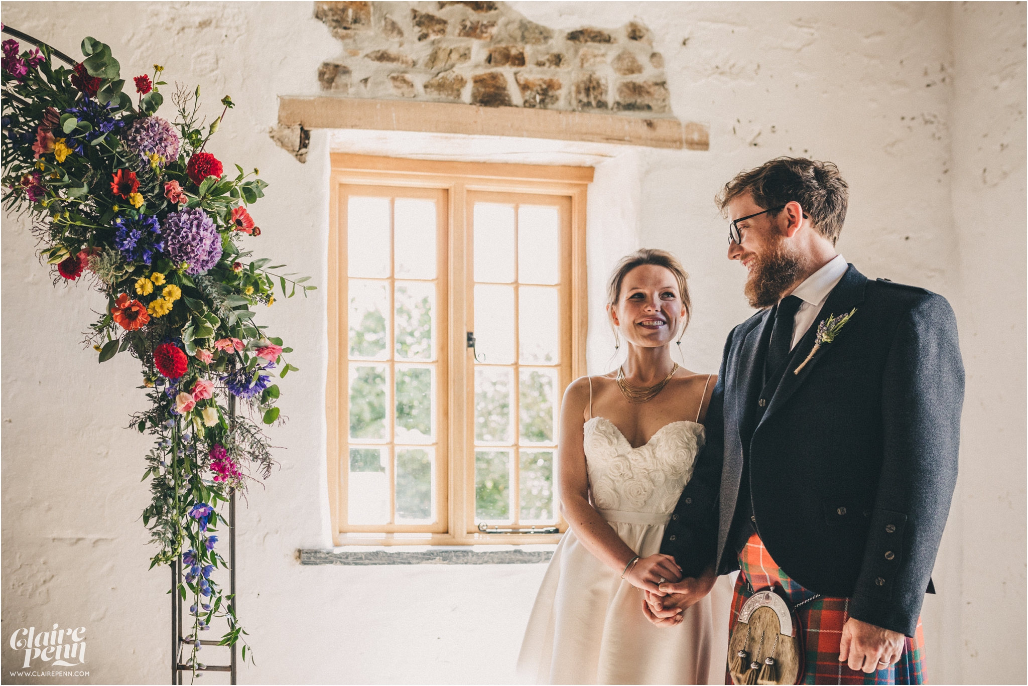 Launcells Barton barn wedding Launceston Bude Cornwall_0029.jpg