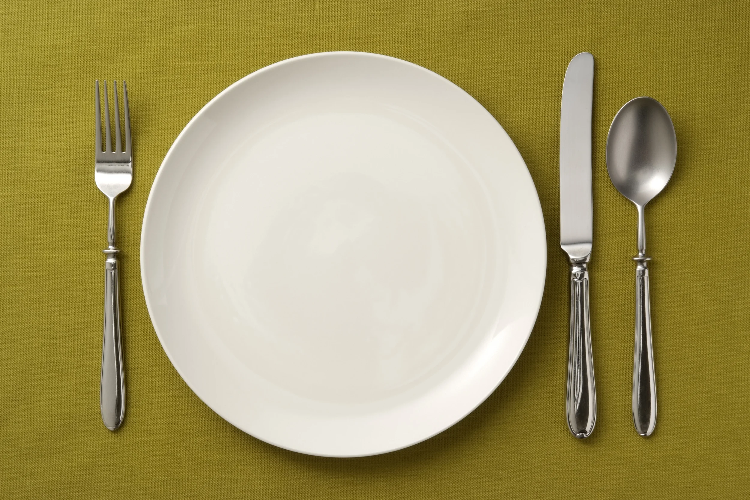 Did you use an 8 INCH plate at dinner today?