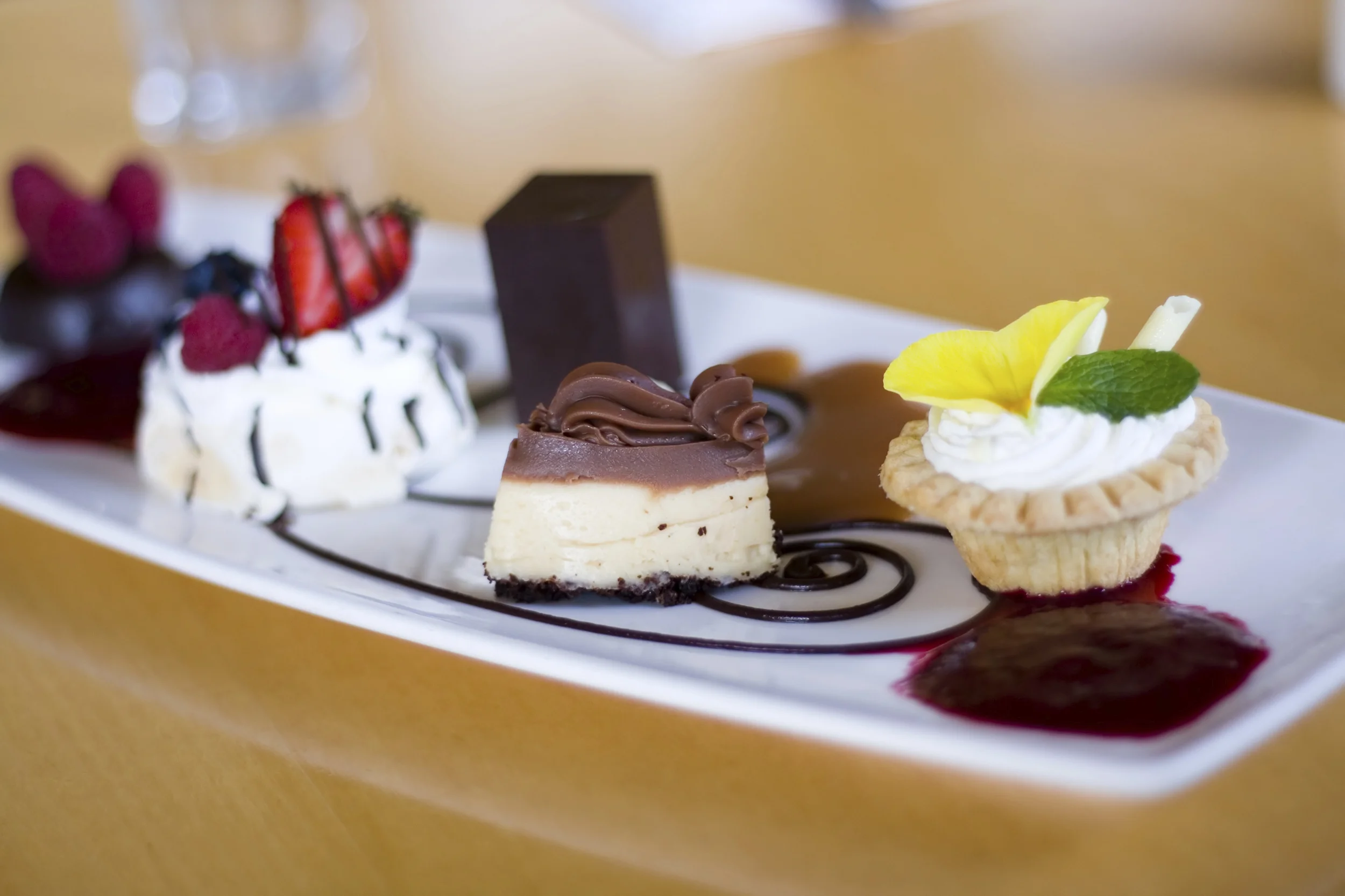 How many servings of DESSERTS did you have today?