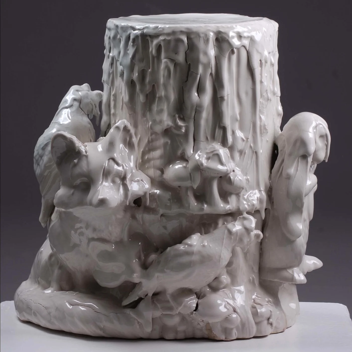 "Stump", 2011, 16"x18",                    © Barry Bartlett