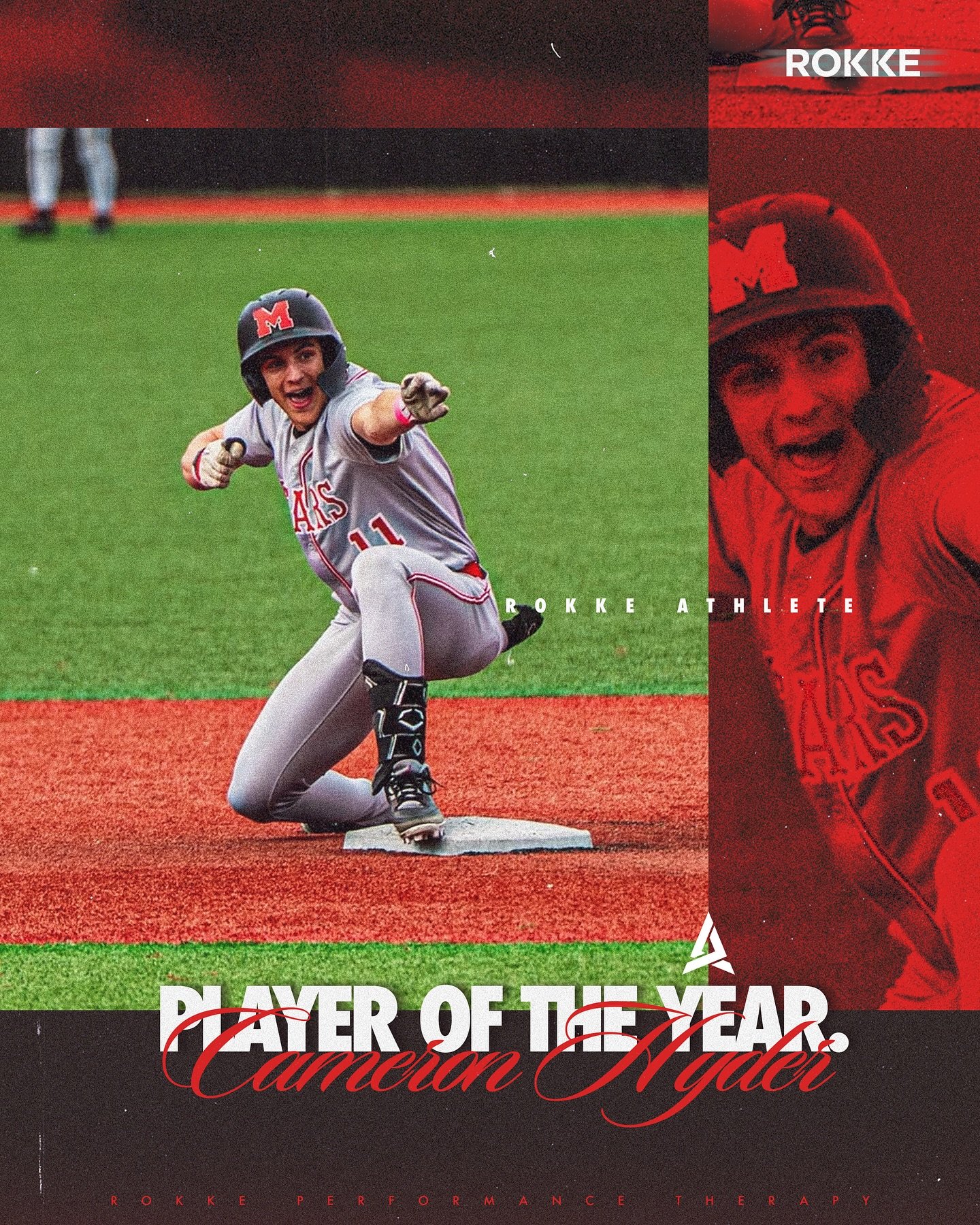 PLAYER OF THE YEAR 🏆&nbsp;Congrats to @cameron.hyder11 | #ROKKEFAM
