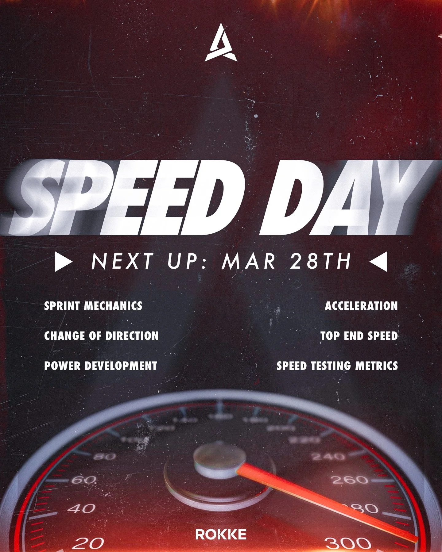 ROKKE SPEED DAY w/ @ifo_14 💨&nbsp;This high-intensity, one-day speed development class is designed for all athletes who want to get faster, more explosive, and more efficient 📈📈📈

All athletes will receive objective speed data and performance met