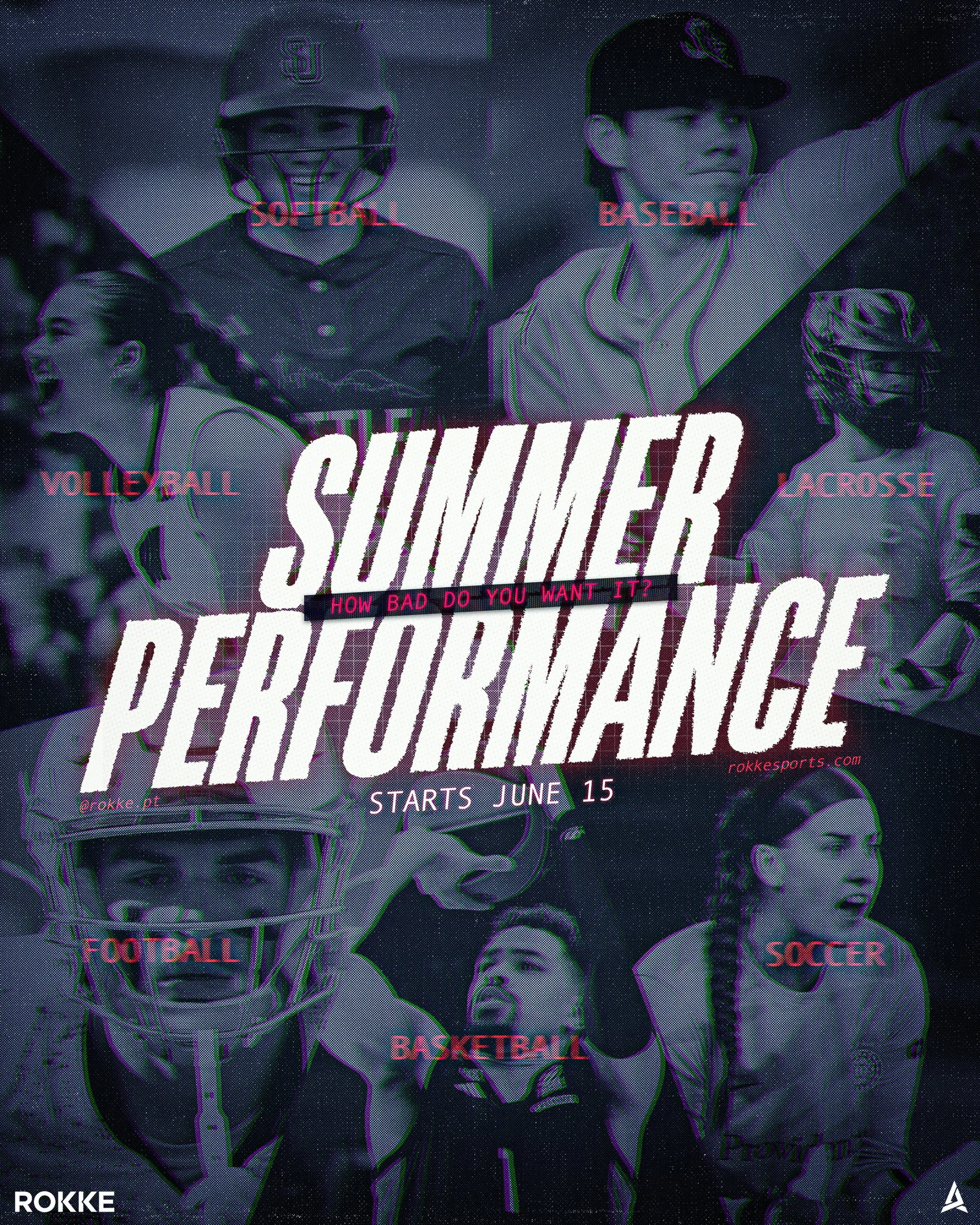 ROKKE&nbsp;Summer Performance&nbsp;programs officially kick off&nbsp;on June 15th.
&mdash;
If you&rsquo;re ready to make massive gains and level up your game before your season starts, this is where you need to be ⚡️ To get to your goals, you gotta d