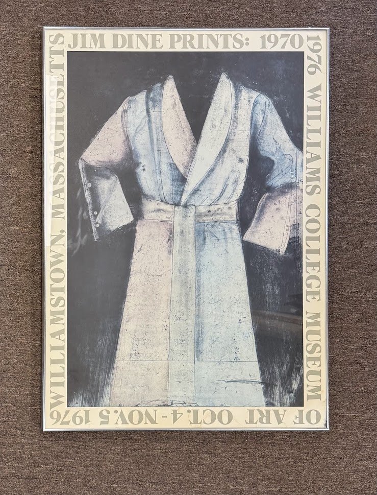 607 Jim Dine Exhibition Poster 1976