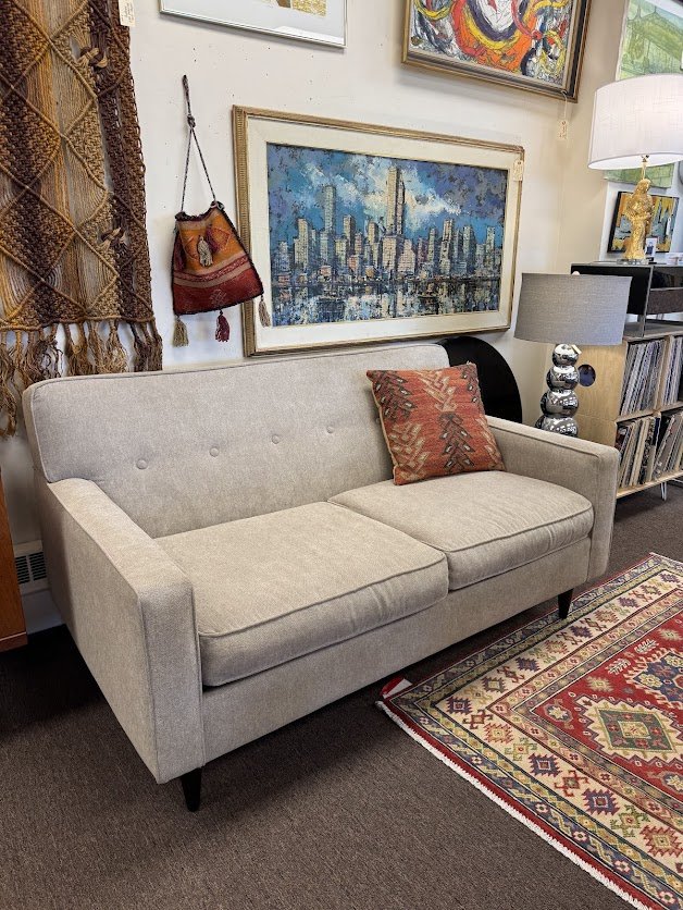 89 Newer Upholstered Loveseat