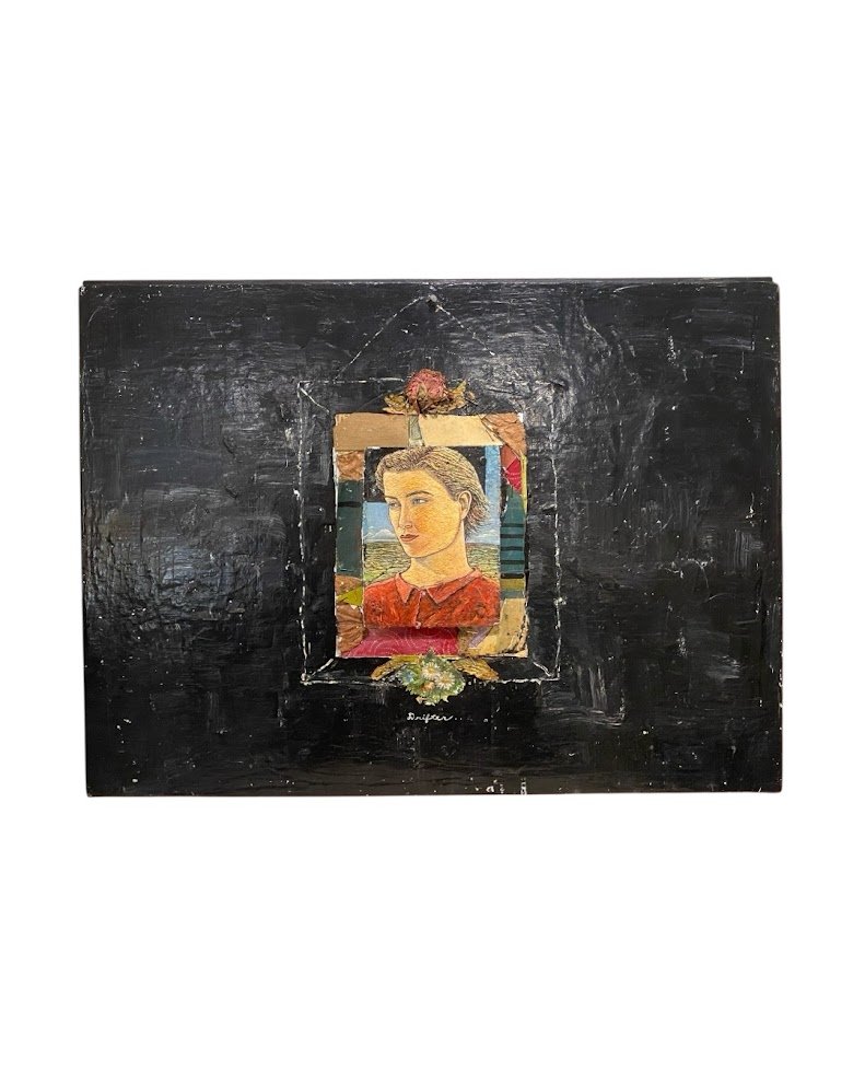 413 Mixed Media Composition by Candace Walters