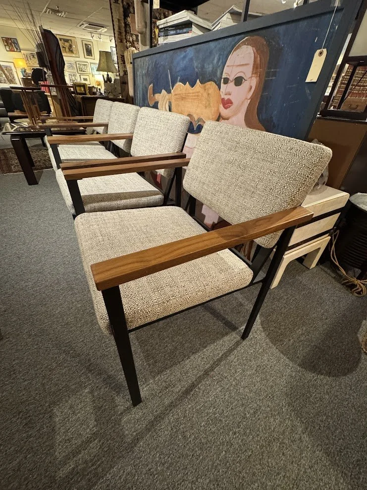 70 Set of 4 Contemp Armchairs