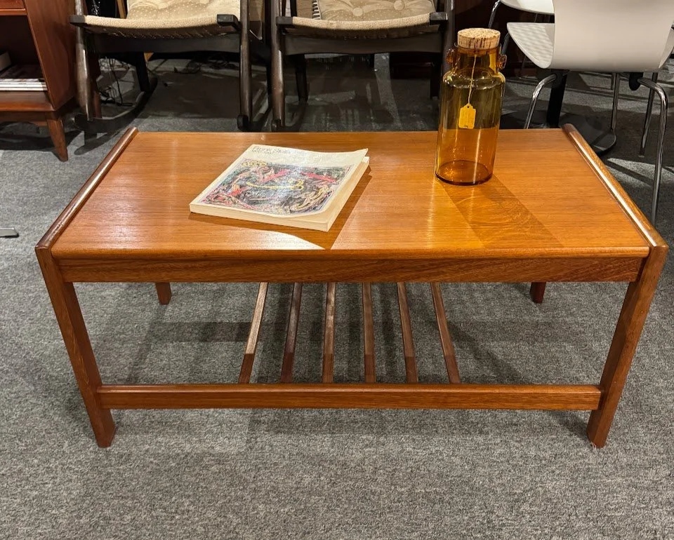 74 Mid Century Teak Coffee Table