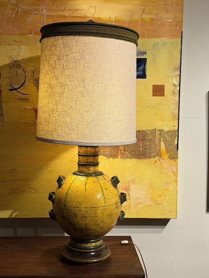 420 Large Scale Mid Century Ceramic Lamp