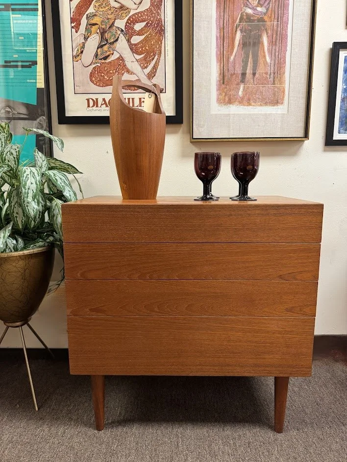 503 Mid Century Arne Hovmand Olsen Teak Chest