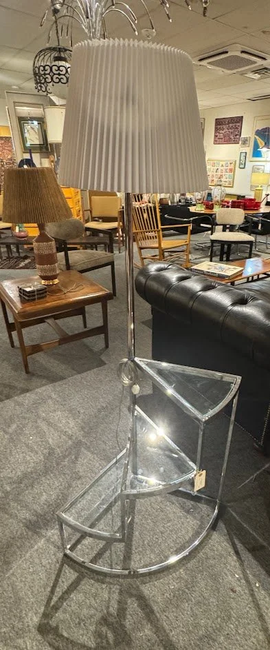 999 Milo Baughman Style Lamp Table