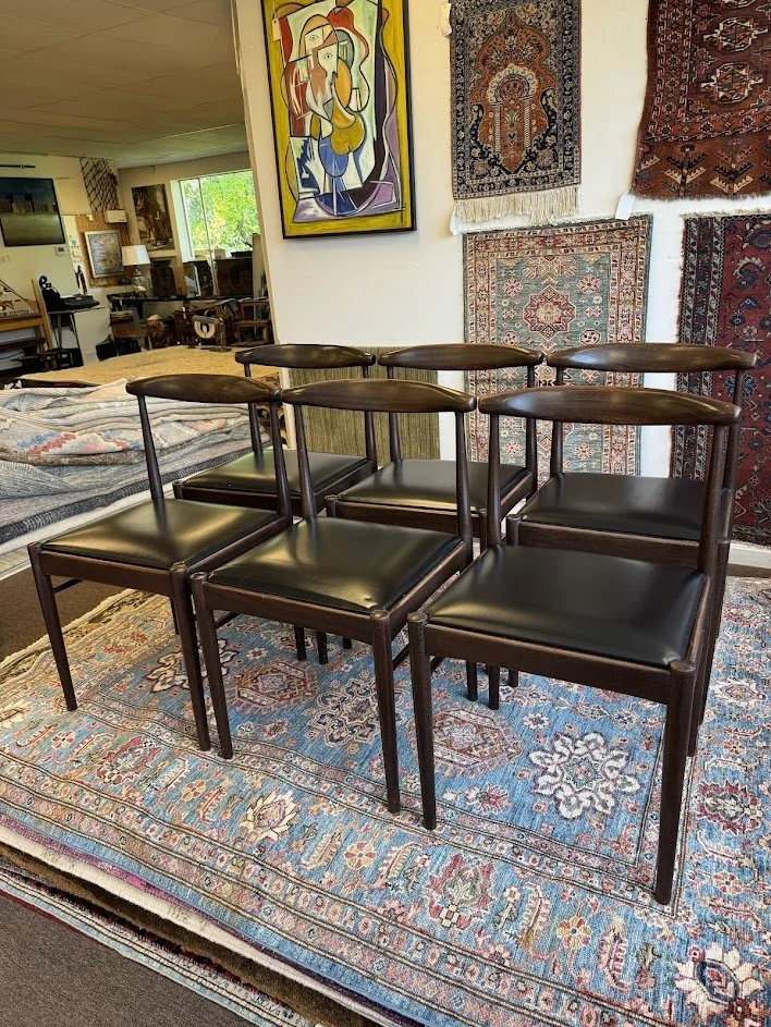 235 Six MCM Scandinavian Dining Chairs