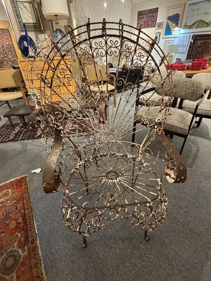78 Pr of Victorian Wire Chairs