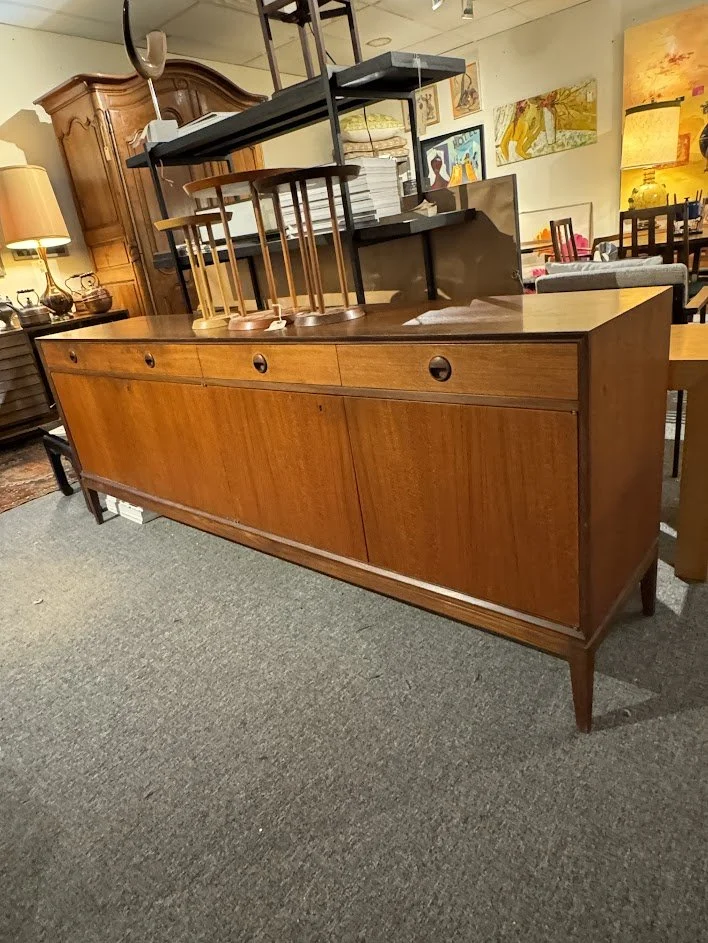 265 Mid Century Long Credenza