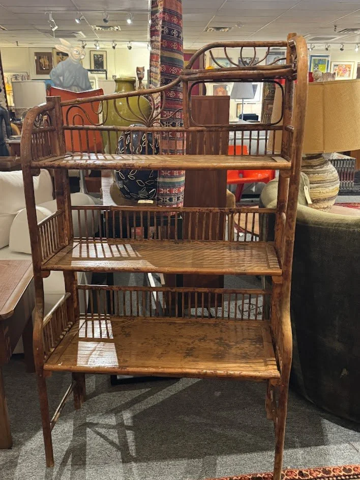 18 Bamboo Shelving Unit