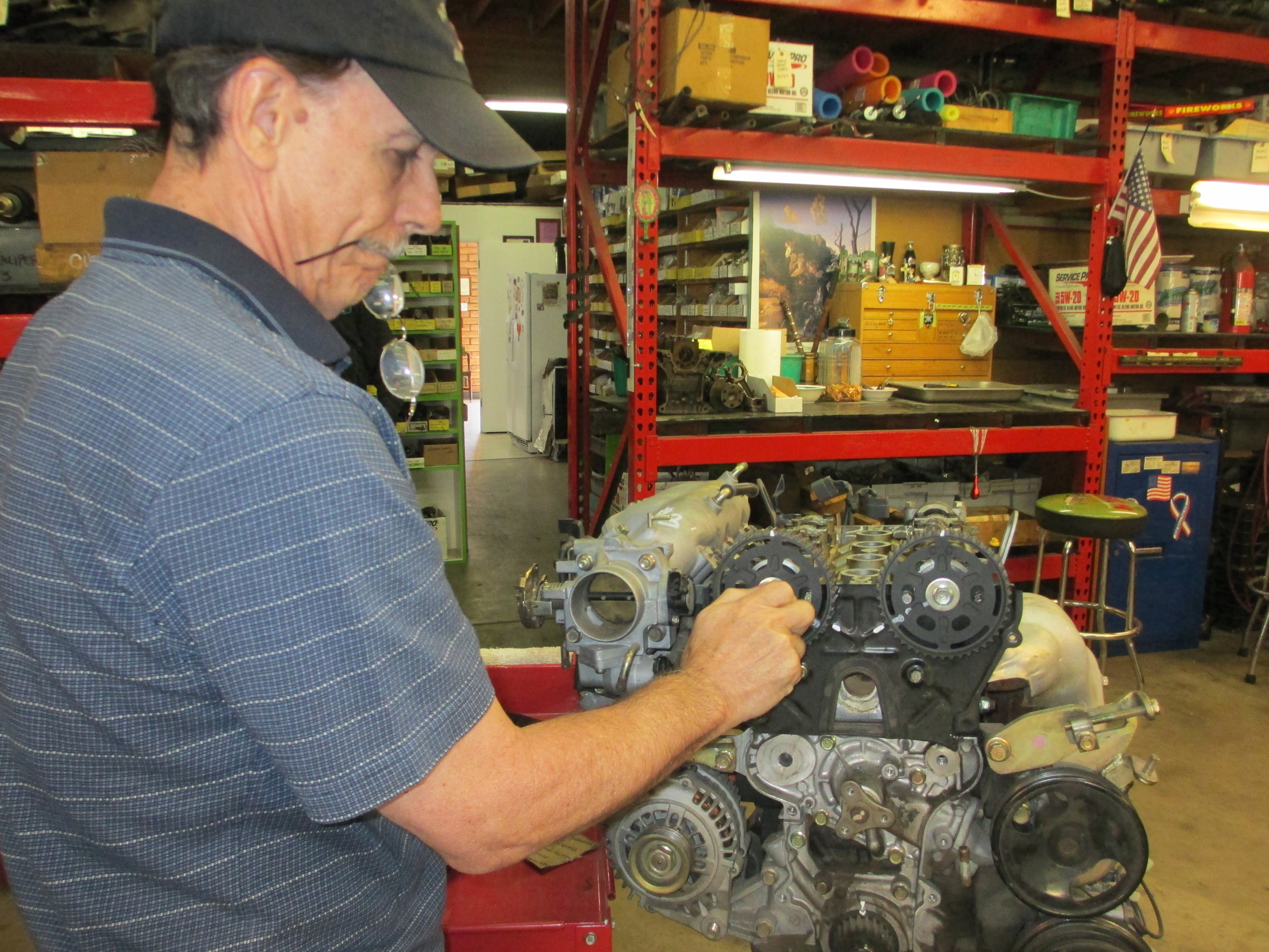 024 IN ROUND 2 Lyle Schall, working alone, entered as RED LIGHTNING 3-28-15