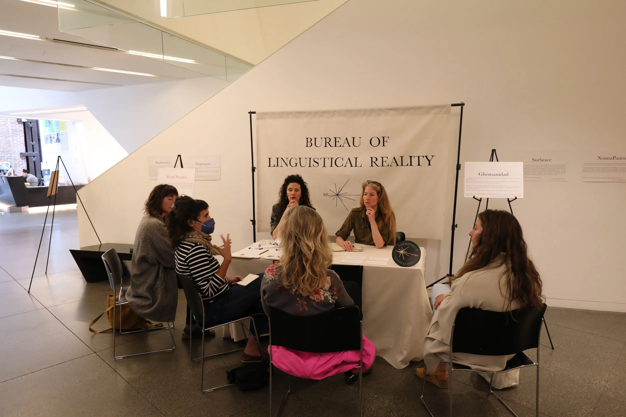 Day 1: The Language of Grief: A Workshop with the Bureau of Linguistical Reality