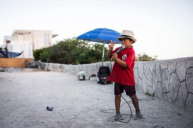 Not pictured: this kids dance moves.