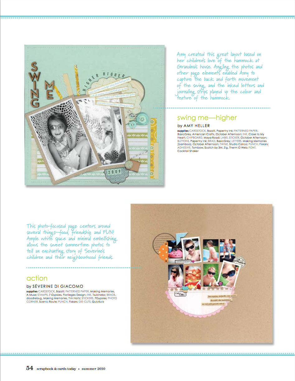 Scrapbook & Cards Today | Summer 2010