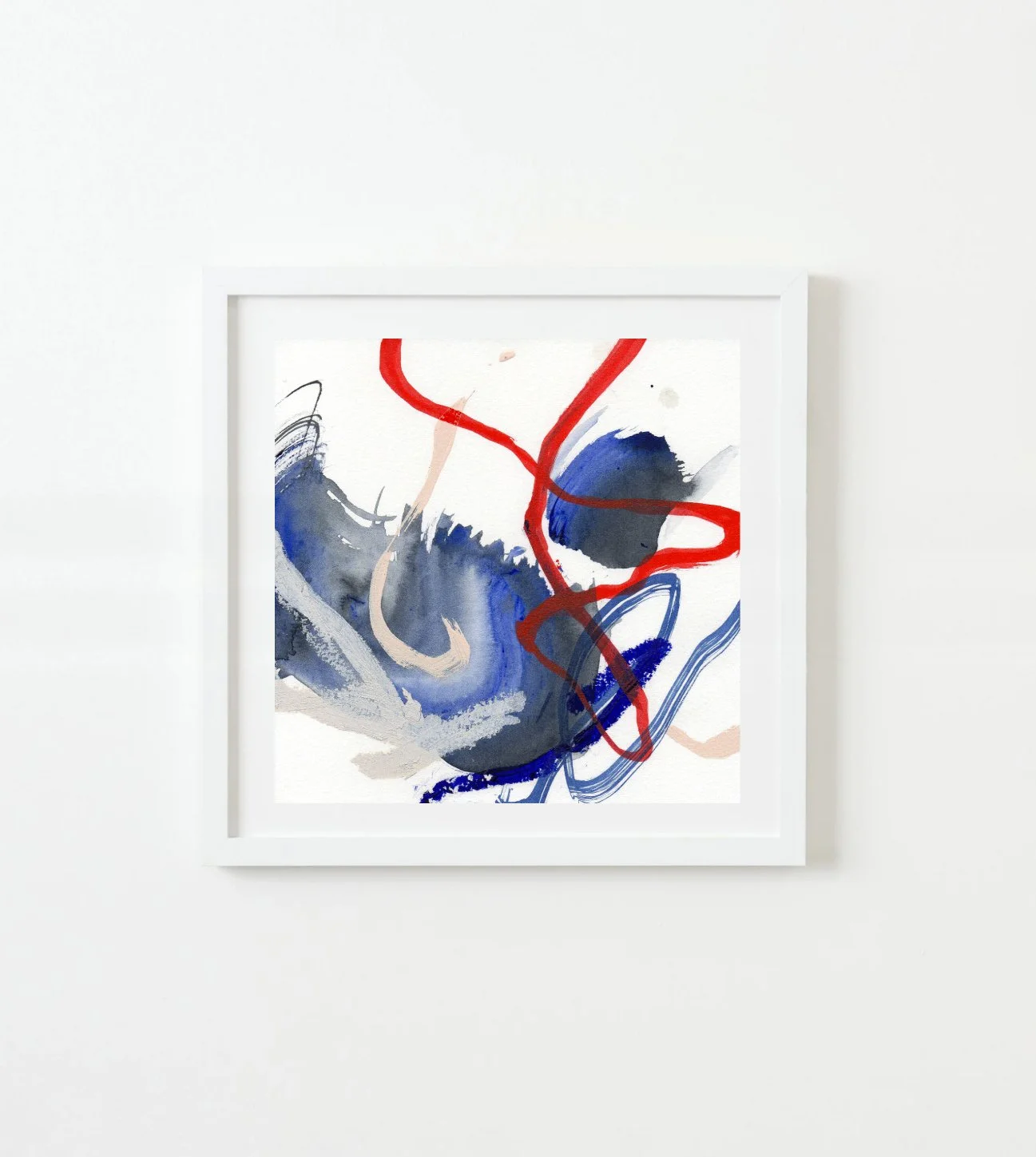 #23. Paper. 8x8. Unframed.