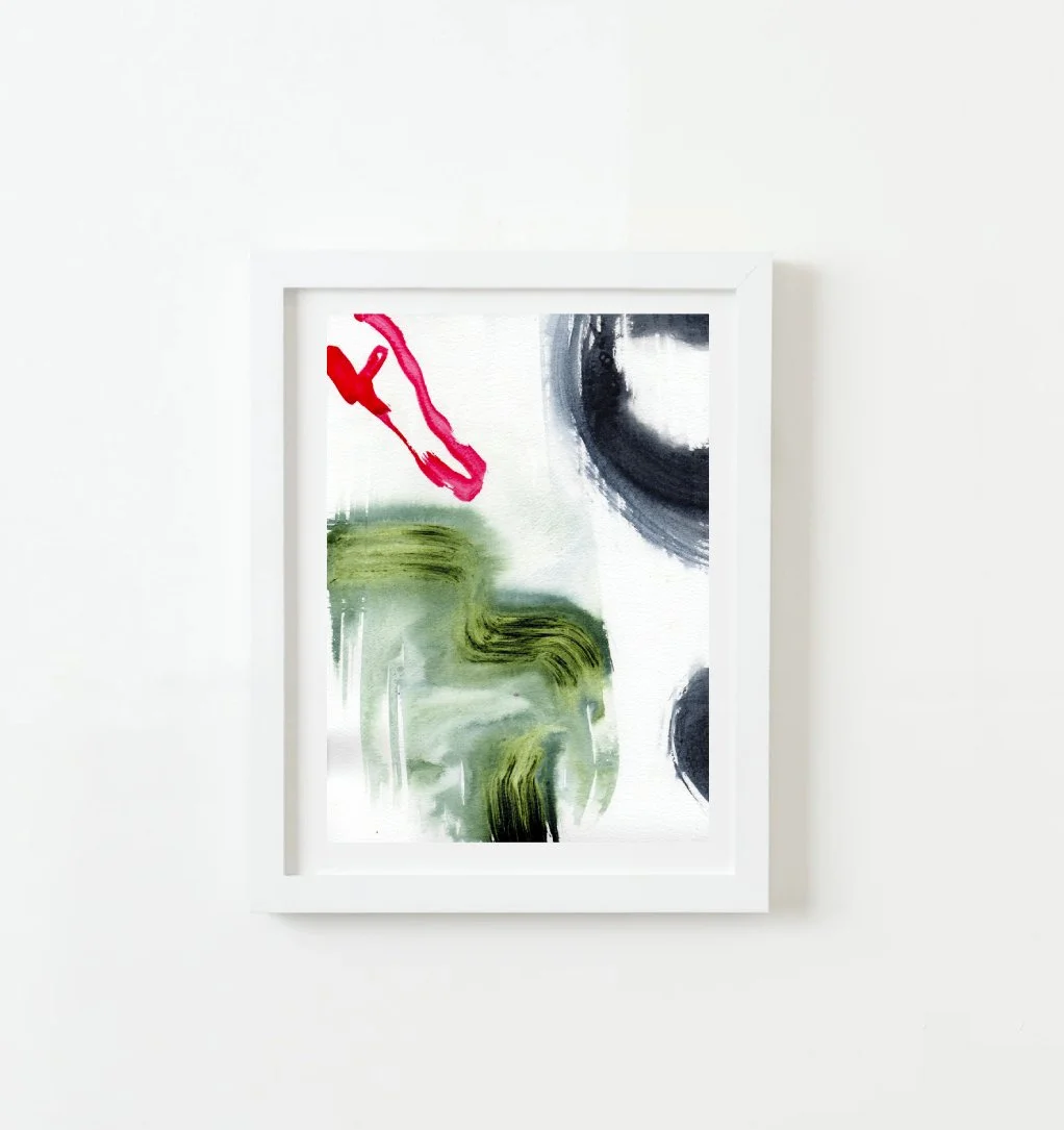 #45. Paper. 8.5 x 12. Unframed.