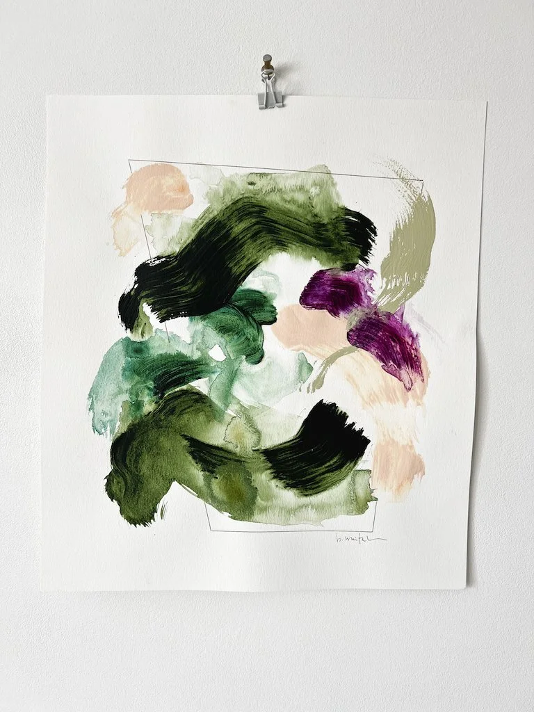 #73. Canvas. 14x16.