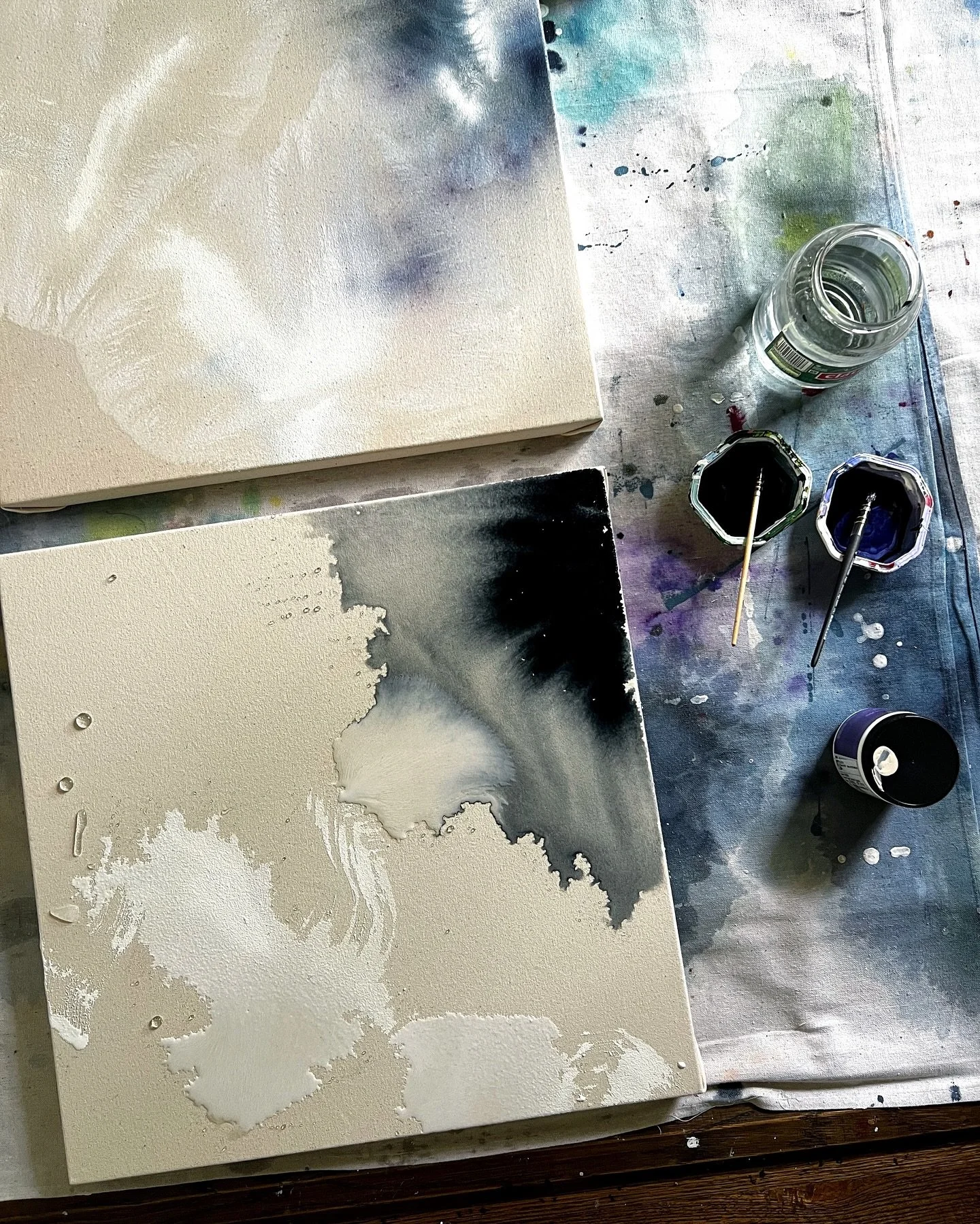 Had a nice run with the bold, punchy palette. I&rsquo;ve been craving softness lately, so I&rsquo;m pulling things way back. We&rsquo;ll see where this leads.