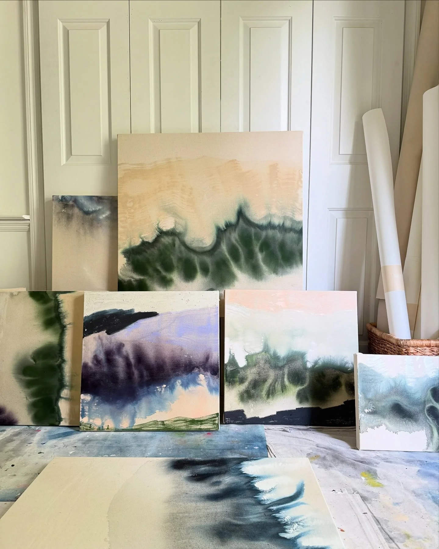 Taking my time with this next collection and enjoying the experience of how these pieces are taking shape. &ldquo;Summer Storms&rdquo; coming soon!