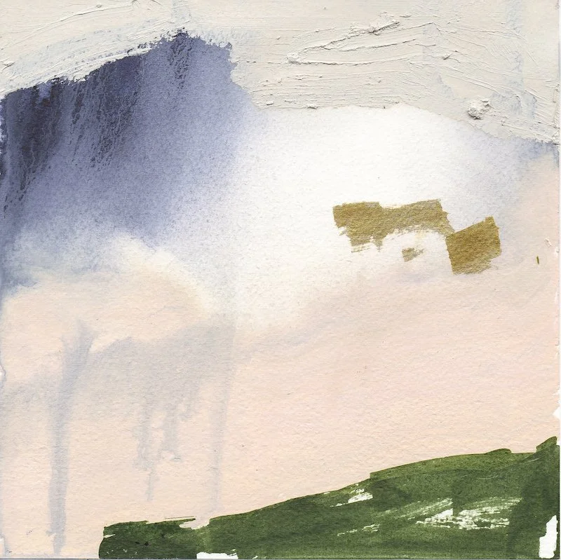 Summer Storms. 7/18. Paper. 8x8. Unframed.