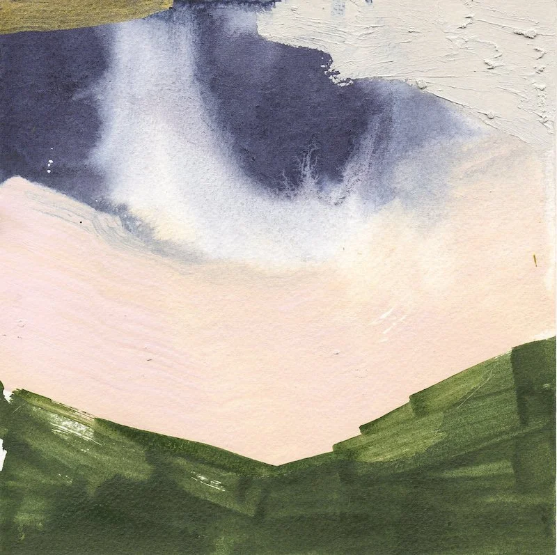 Summer Storms. 5/18. Paper. 8x8. Unframed.