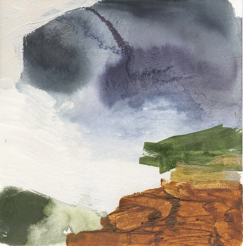 Summer Storms. 18/18. Paper. 8x8. Unframed.